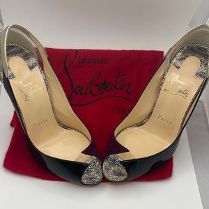 Christian Lou Boutin women shoes Trchnicatina size 36.50 brand new. Never worn